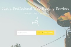 MaguwoHost – One Page Hosting Page Template