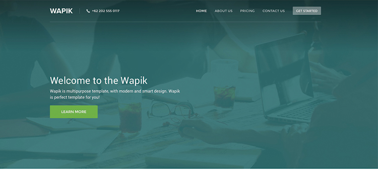 Wapik – Creative Html Multipurpose Template