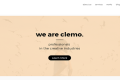 Clemo – Free HTML5 Multipurpose Portfolio Page Template