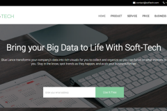 SoftTech – Free WordPress Landing Page Theme