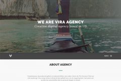 Vira – Free One Page Startup Agency Bootstrap Website Template