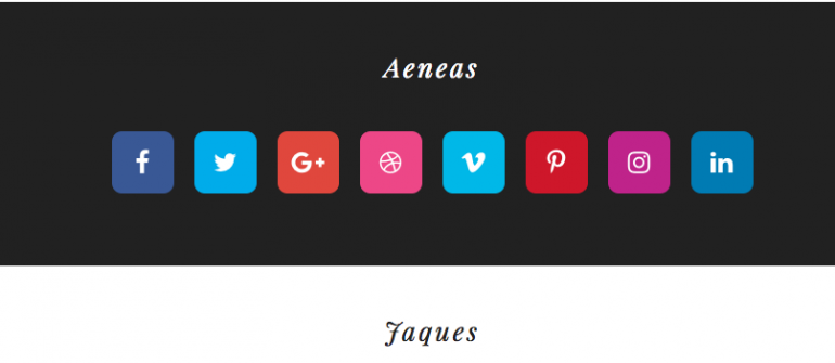 25+ Free HTML5 CSS3 Social Media Buttons and Icons
