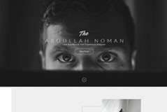 Noman – Personal Portfolio Html Page Template