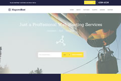 MaguwoHost – One Page Hosting Page Template