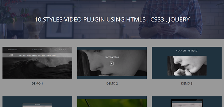 10 Styles Bootstrap Video Players | Bootstrap Themes