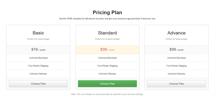 Bootstrap pricing