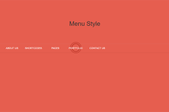 Bootstrap Responsive Menu Style