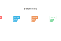 Bootstrap Responsive Hover Effect Buttons