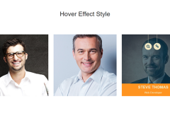 Bootstrap Business Hover Effect