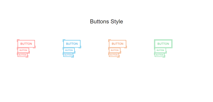 Bootstrap Responsive Hover Buttons | Bootstrap Themes