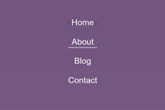 Bootstrap Responsive Navigation Menu Style