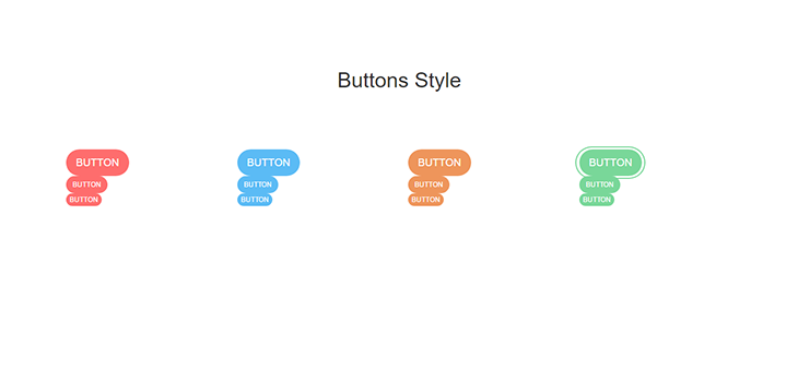 Bootstrap Hover Effect Buttons