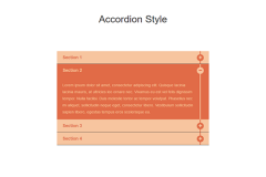 Responsive Bootstrap Accordion Style