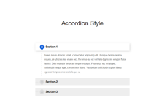 Simple Accordion Style