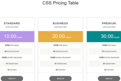 Simple Bootstrap Responsive Pricing Table