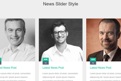Bootstrap Responsive Post Slider
