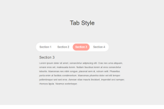 Bootstrap Responsive TAB Style