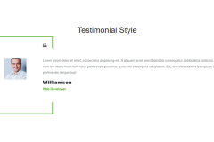 Bootstrap Simple Testimonial Slider