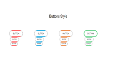 Bootstrap Responsive Hover Button Style