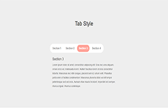Bootstrap Responsive TAB Style