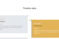 Bootstrap Responsive Timeline