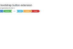 Awesome bootstrap button extension