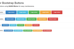 Better Bootstrap Buttons