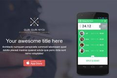 Guri Bootstrap Single Page Landing page Template