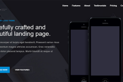 Lucid – HTML5 and Bootstrap Responsive app landing page