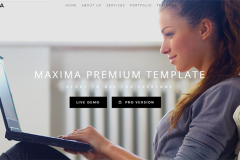 Maxima – Free Bootstrap Business HTML Template