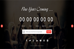 New Year – Bootstrap Responsive Melody HTML Template
