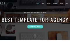 Sept – Free Bootstrap 3 Theme