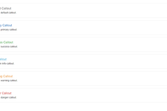 Twitter Bootstrap 3.2.0 Callouts