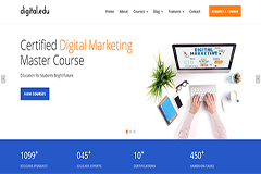 Digital Marketing Courses Website Template