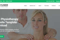 Physiotherapy Free Website Template