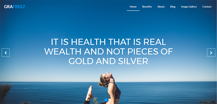 Burnout – Bootstrap Fitness Website Template