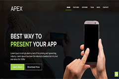 Apex – Bootstrap HTML5 Template