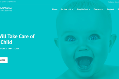 Pediatrician Responsive Website Template