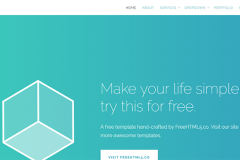 Cube Free HTML5 Bootstrap Website Template