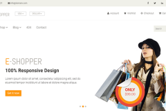 EShopper – Best Free E-commerce Bootstrap HTML Template