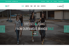 Mart – Onepage E-Commerce HTML Responsive Template