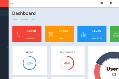 Target Free Responsive Bootstrap Admin Template