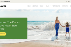 Travel Agency Responsive HTML Website Template