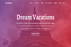 Voyage – Bootstrap Website Template
