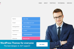 Webres – Resume WordPress Theme